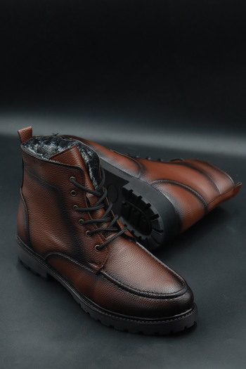 MY GROSS SHOES Men's Daily Fur-Lined Water & Cold Resistant Non-Slip Rubber Sole Guaranteed Winter Boots