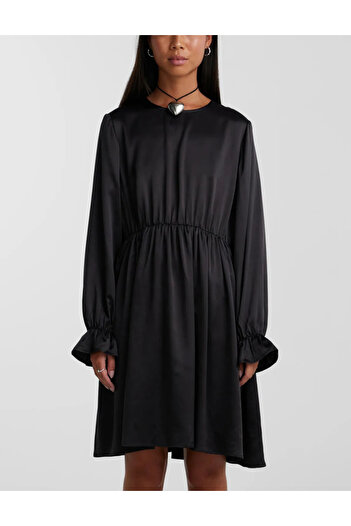 PIECES Pieces midi dress, black