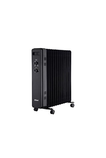Zilan Calorifer electric Negru, 13 elementi, indicator luminos, putere 2500W