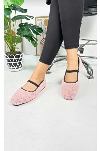 BB Women's Soft Plush Home Slippers Non-Slip Lightweight Sole Slippers Single