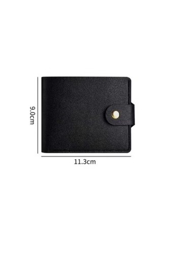 VEYA Men's Small Compact Wallet, Short Bifold Card Holder, Lightweight ID Holder, Small Wallet with Closure