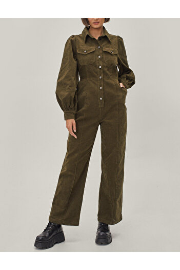 NASTY GAL NASTY GAL long jumpsuit, khaki