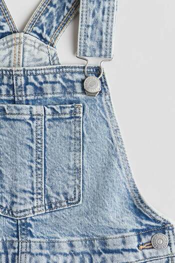 H&M Denim dungaree dress