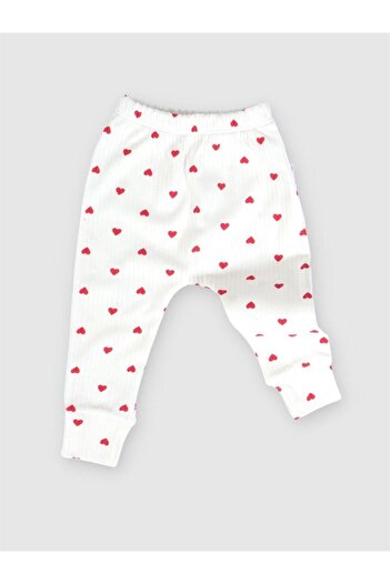 WOW 100% Cotton Heart Figured Baby Tights