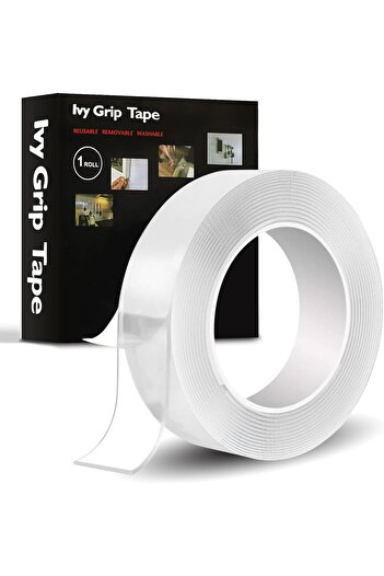 Showay HOPE Double Sided Tape 3Cm X 3M X 2Mm Removable Acrylic Sticky 9.84 Ft, Lc-Dst-3M-2, Medium