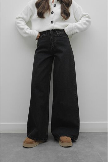 Havoş Smoked Mona Wide Leg Jeans