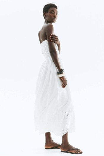 H&M Cotton bandeau dress