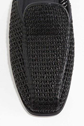 H&M Mesh mule loafers