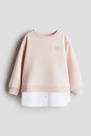 H&M Double-layered sweatshirt