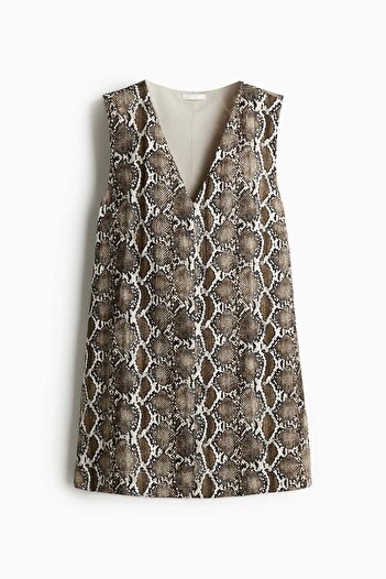 H&M V-neck shift dress