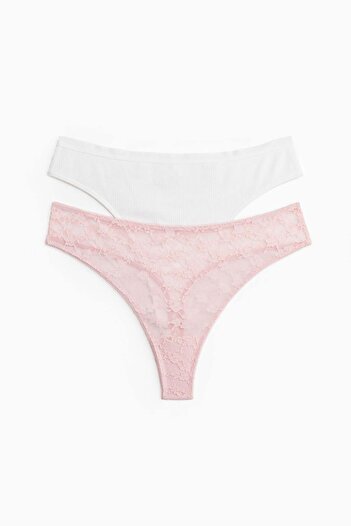 H&M 2-pack thong briefs