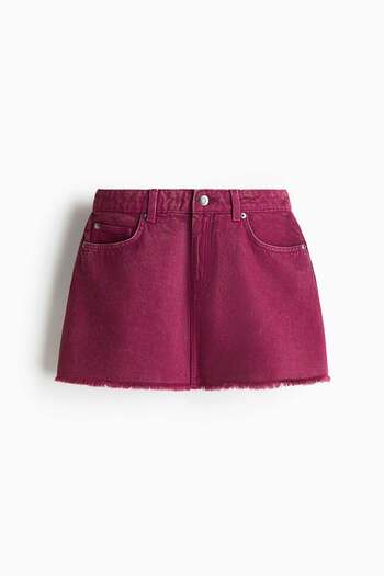 H&M Denim mini skirt