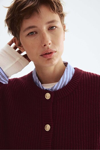H&M Rib-knit cardigan