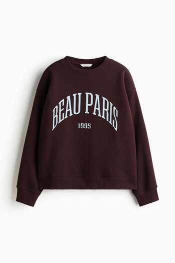 H&M Text-motif sweatshirt