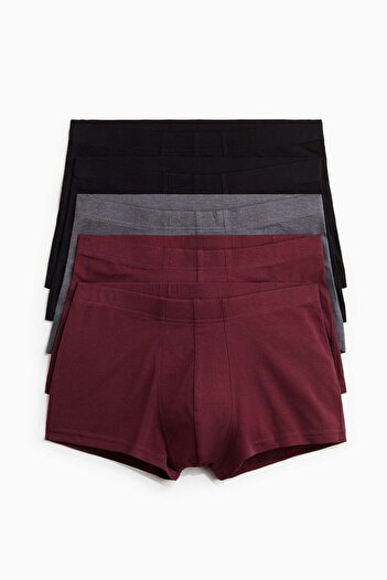 H&M 5-pack cotton short trunks