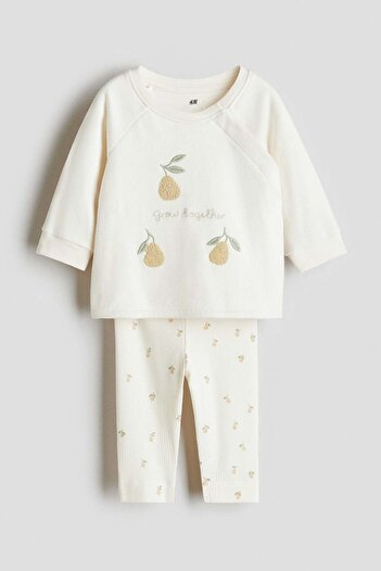 H&M 2-piece cotton set