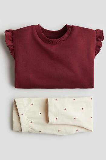 H&M 2-piece sweatshirt and leggings set