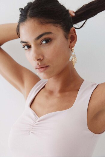 H&M Gathered vest top