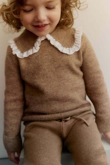 H&M Peter Pan-collared jumper