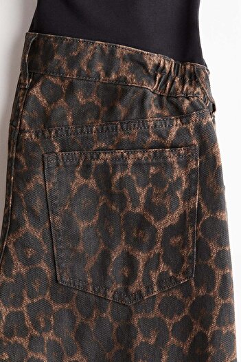 H&M MAMA Wide twill trousers