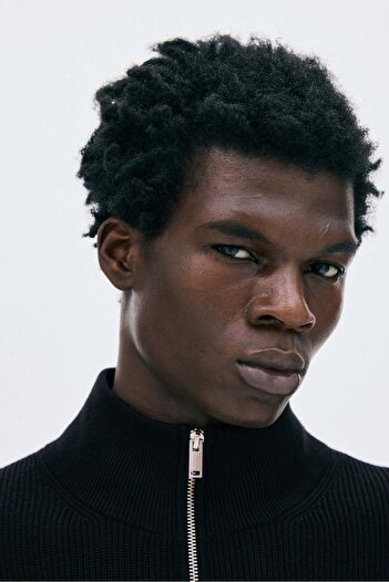 H&M Regular Fit Zip-top jumper