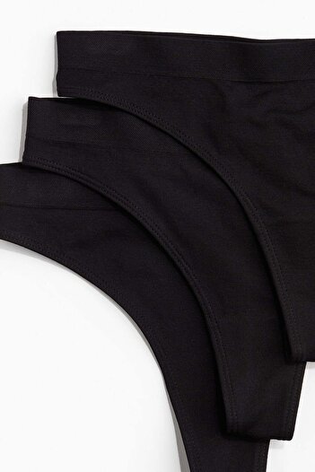 H&M 5-pack seamless thong briefs