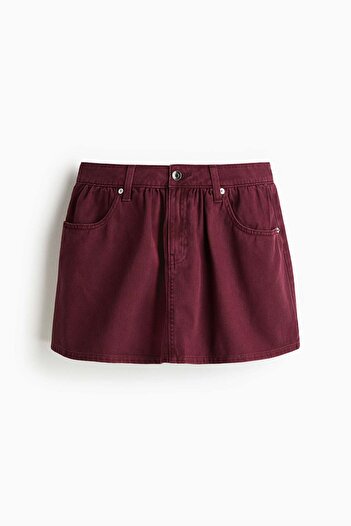 H&M Denim mini skirt