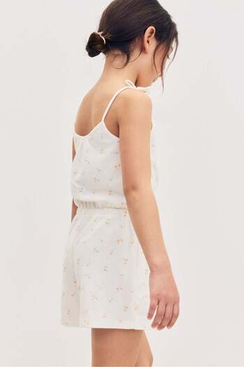 H&M Patterned terry jumpsuit