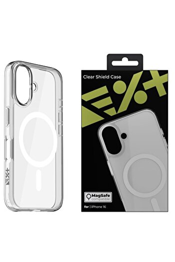 NEXT ONE Husa Shield iPhone 16, MagSafe, Transparent