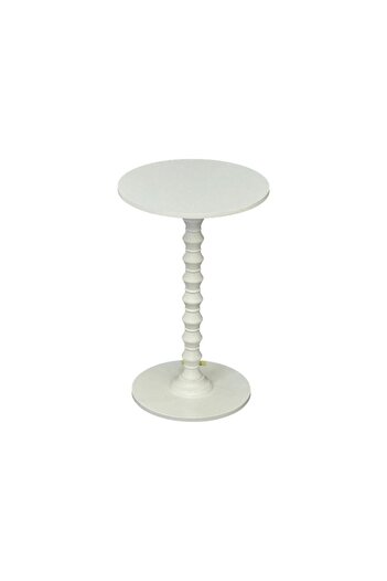 DEC26 Small side table with a sophisticated carved design