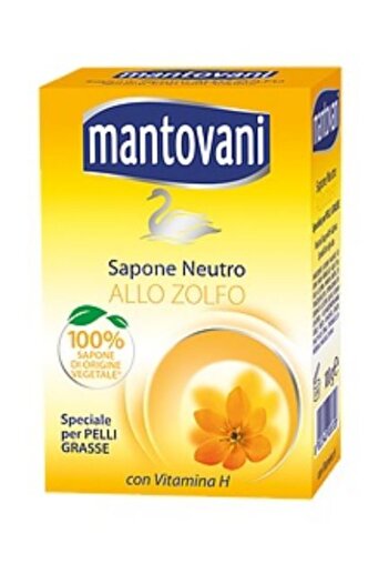 Mantovani Solid soap with sulfur 100g