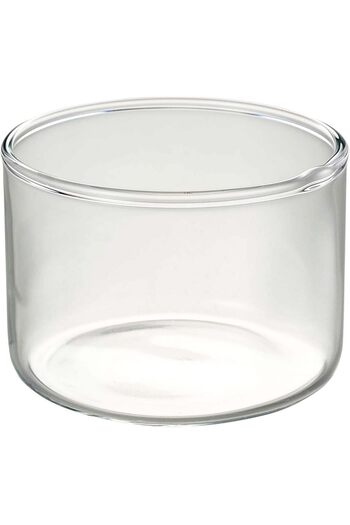 STOREMAX 4-Piece Blown Glass Soufflé Capacity 0.20 Lt 80X57 mm