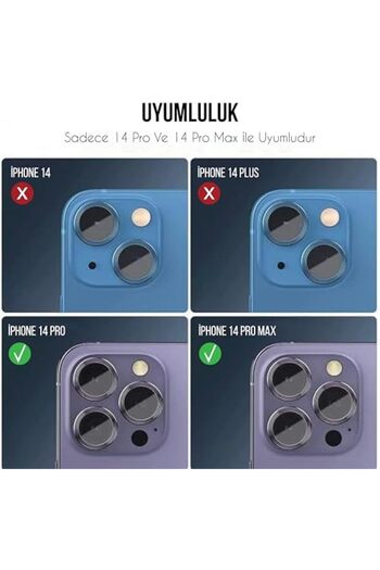 STOREMAX Polysight iPhone Alloy Framed Tempered Glass Camera Lens (14 Pro Max Purple) Trendzap 467437