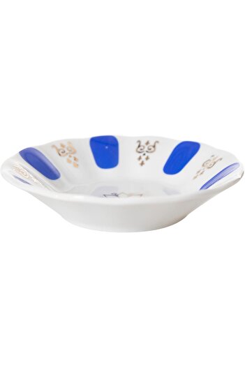 STOREMAX Goldwhirl Concept Acem Tea Plate, Blue Trendflash 467437