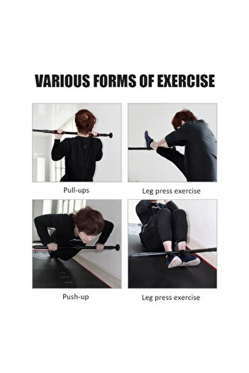 URZ GRUP Pull-Up Bar with Weight Scale 70-100 cm