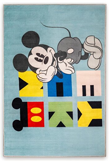 STOREMAX Goldwhirl Mouse Licensed Character Printed 100% Carpet, Multi-Colored, 80X120 cm Trendflash 467437