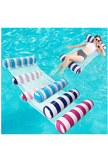 Hexar Pool Floats, 3 Packs Swimming Pool Floats for Adults, Pool Float & Water Hammock, Multi-Purpos