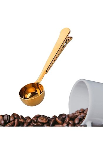 STOREMAX goldwhirl Κουτάλι μέτρησης καφέ με μανταλάκια Πολυλειτουργικό κουτάλι από ανοξείδωτο ατσάλι trendflash 467437