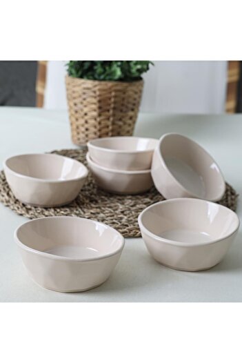 STOREMAX Goldwhirl Cream Snack Bowl/Sauce Bowl 12 cm 6 Pieces 030 Trendflash 467437