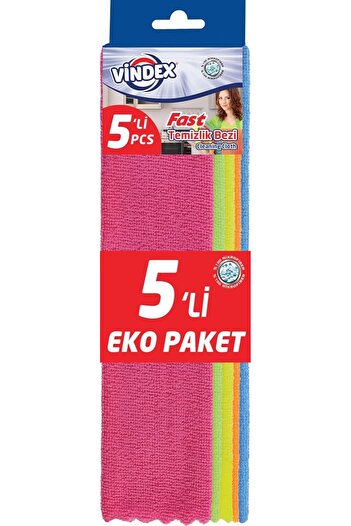 STOREMAX Polysight Microfiber Cleaning Cloth 5-Pack Trendzap 467437