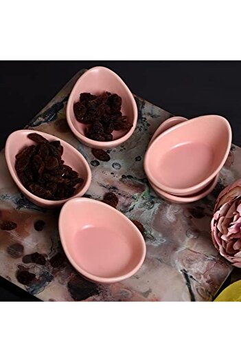 STOREMAX Goldwhirl Light Pink Mini Gondola Snack Bowl/Sauce Bowl 8 cm 6 Pieces Trendflash 467437