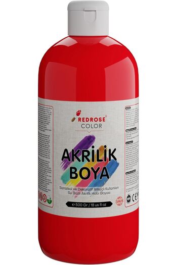 STOREMAX Polysight Rose Red Acrylic 500 Gr Trendzap 467437