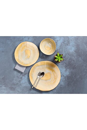 STOREMAX Goldwhirl Pearl 3 Piece Single Dinner Set Trendflash 467437