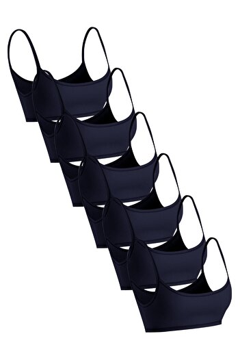 Öts Premium 6-Pack Girls' Training Bras - Gift Boxed, Cotton Fabric, Ultra Soft, Stretchy and