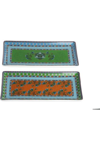 STOREMAX Goldwhirl Art Callista 27 cm 2-Piece Plate Set Trendflash 467437