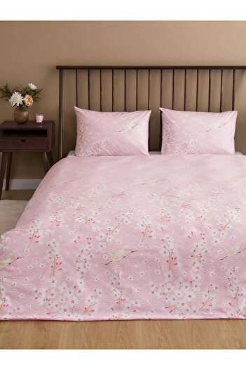 LC Waikiki Floral Printed Double Duvet Cover Set (S4)