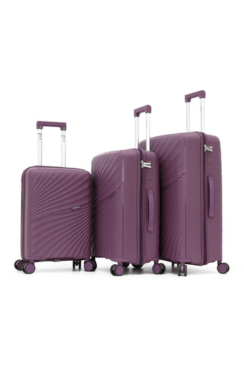 AMERICAN FLYER Hardshell PP Trolley Luggage Set