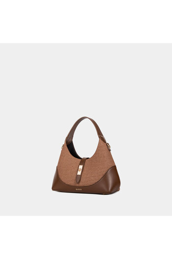 BAGCO Women’s Handbag – Elegant Two-Tone Shoulder Bag Stylish Ladies Bag for office & Travel,