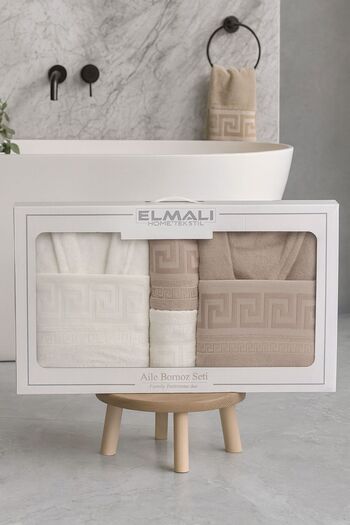 HORECA PAPATYA Family bathrobe set 6 pcs