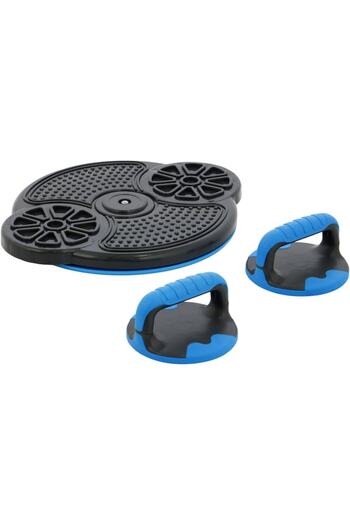 Kondition Set Push-up Twister, Dynamic, Black/Blue, Diameter 48 cm
